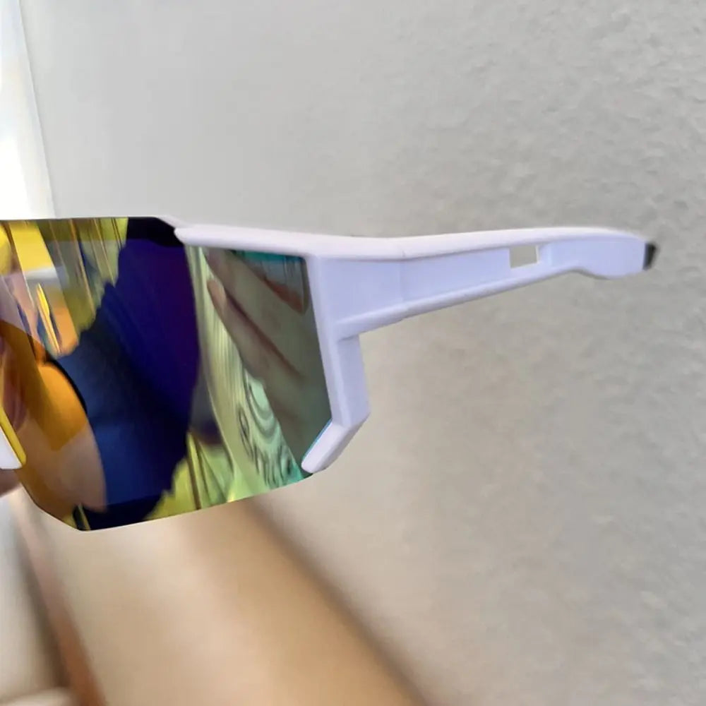 RogueShield UV Sandproof Cycling Goggles – Windproof, Clear-View Street Assault Eyewear