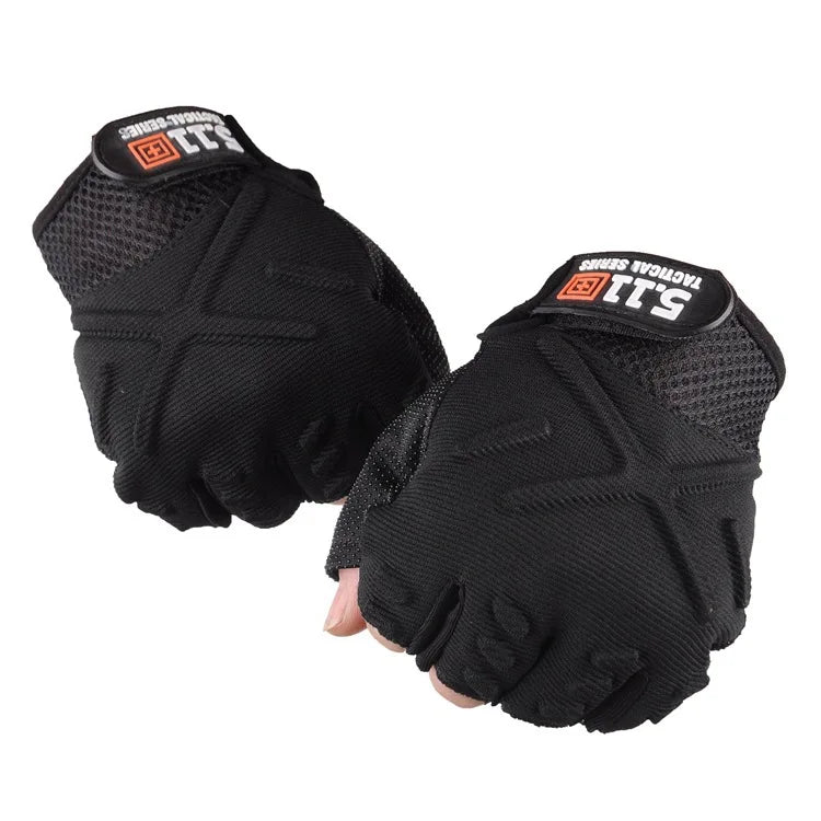 LUXXETON Tactical Gloves - Unisex Anti-Skid Combat Fighting Outdoor Sports Finger Mittens - Premium gloves from Lizard Vigilante - Just $17.88! Shop now at Lizard Vigilante