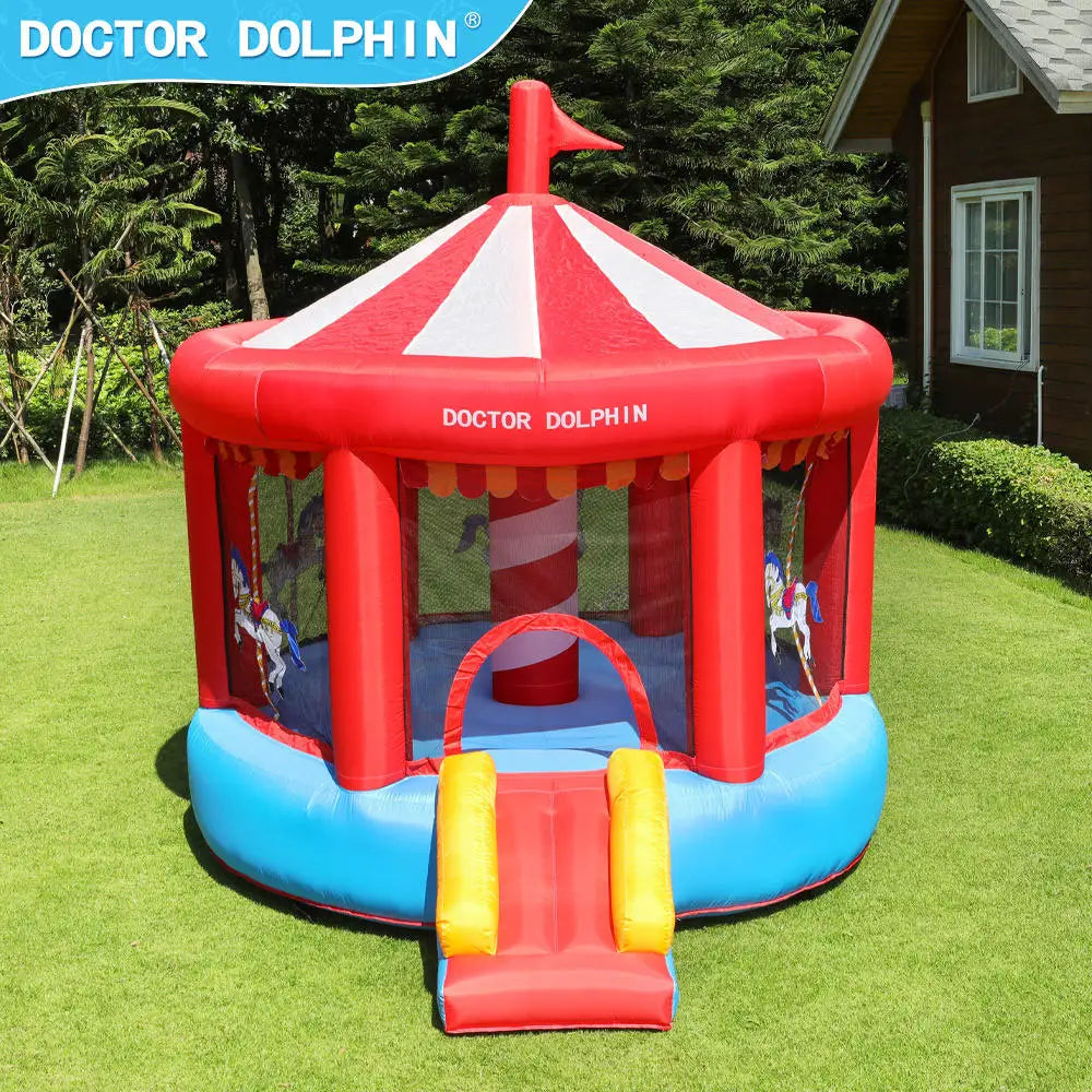 Ultimate Inflatable Bouncy Castle Adventure for Kids | XXL Jumping Playhouse with Slide & Blower | 420D+840D Oxford Fabric | Epic Backyard Fun for 3-12 Year Olds - Premium bounce houce from Lizard Vigilante - Just $666.77! Shop now at Lizard Vigilante