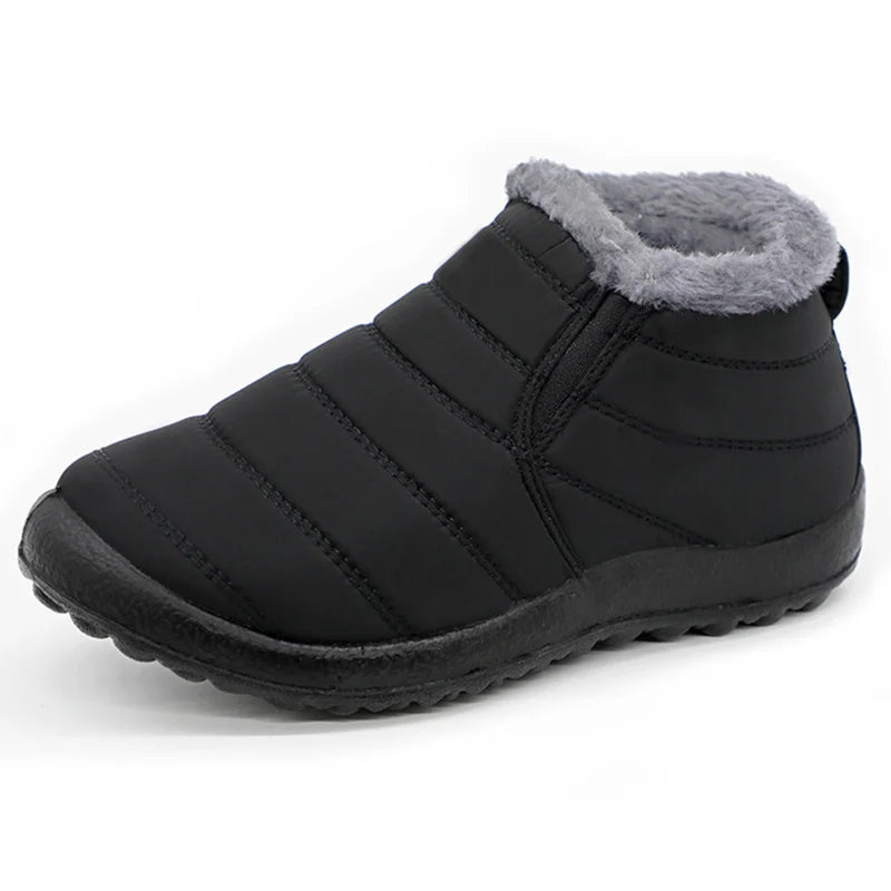 Winter-Ready Snow Boots for Men – Comfortable, Waterproof, and Insulated Ankle Boots for Work and Play! - Premium boots from Lizard Vigilante - Just $28.88! Shop now at Lizard Vigilante