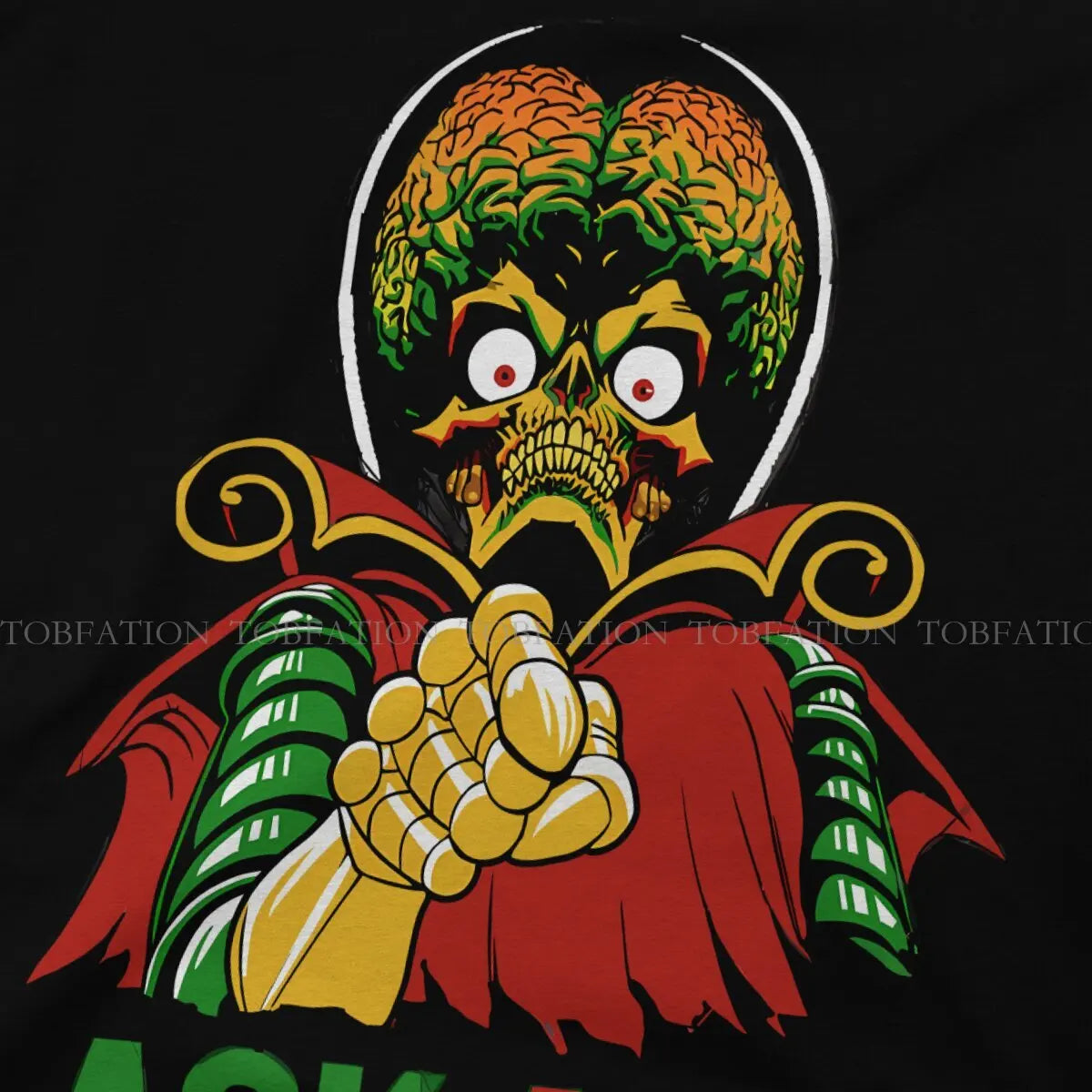 Mars Attacks Alien Sci-Fi Movies TShirt for Men Ackack Humor Leisure Tee T Shirt High Quality New Design Fluffy - Premium  from Lizard Vigilante - Just $19.99! Shop now at Lizard Vigilante