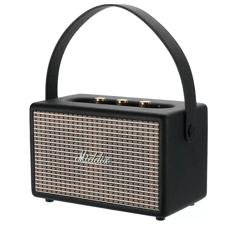 🔊 KEEGAR BloodRiff Retro Bluetooth Speaker — 200W Wooden Portable Sound Beast with Hi-Res Stereo for Rockers, Rebels & Road Dogs