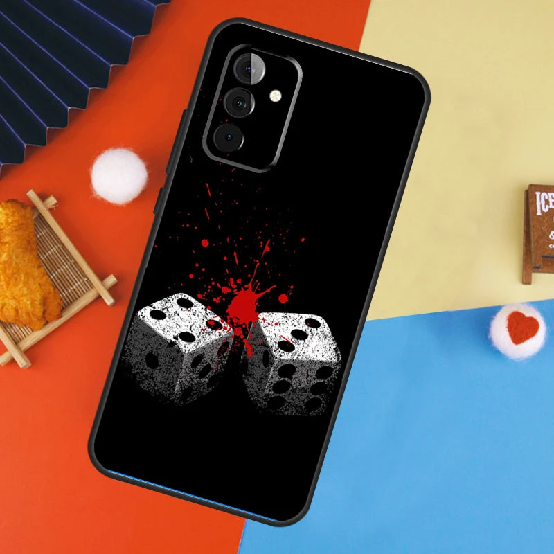 Casino Gambling Samsung Galaxy Case – Sleek TPU Full Coverage, Anti-Fingerprint Design for Galaxy A12 to A55 - Premium phone cover from Lizard Vigilante - Just $19.88! Shop now at Lizard Vigilante