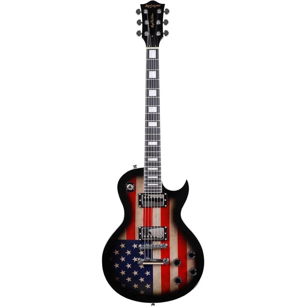 24.75" Single Cut Curved Top Electric Guitar - Classic Single Cut Top Curved Body - Mahogany Body and Neck Free Ship - Premium Electric Guitar from Lizard Vigilante - Just $256.99! Shop now at Lizard Vigilante