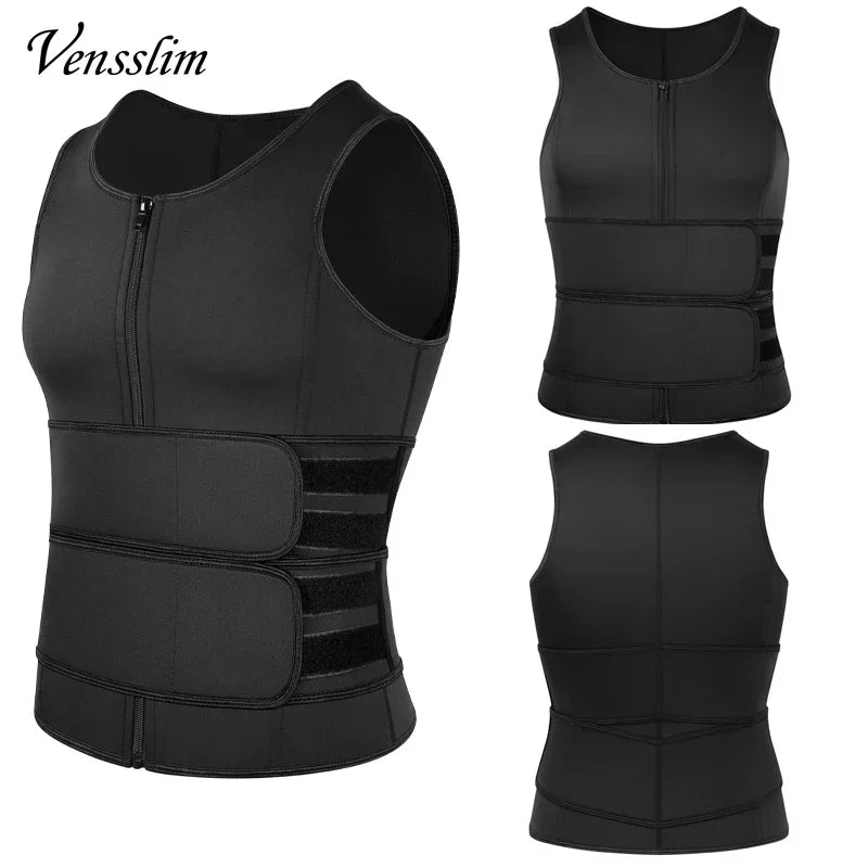 VENSSLIM PRO-GRADE MEN’S BODY SHAPER – Heavy-Duty Waist Trainer Compression Vest for Core Stability, Fat Burn, and Jobsite Confidence - Premium tee from dsers - Just $21.99! Shop now at Lizard Vigilante