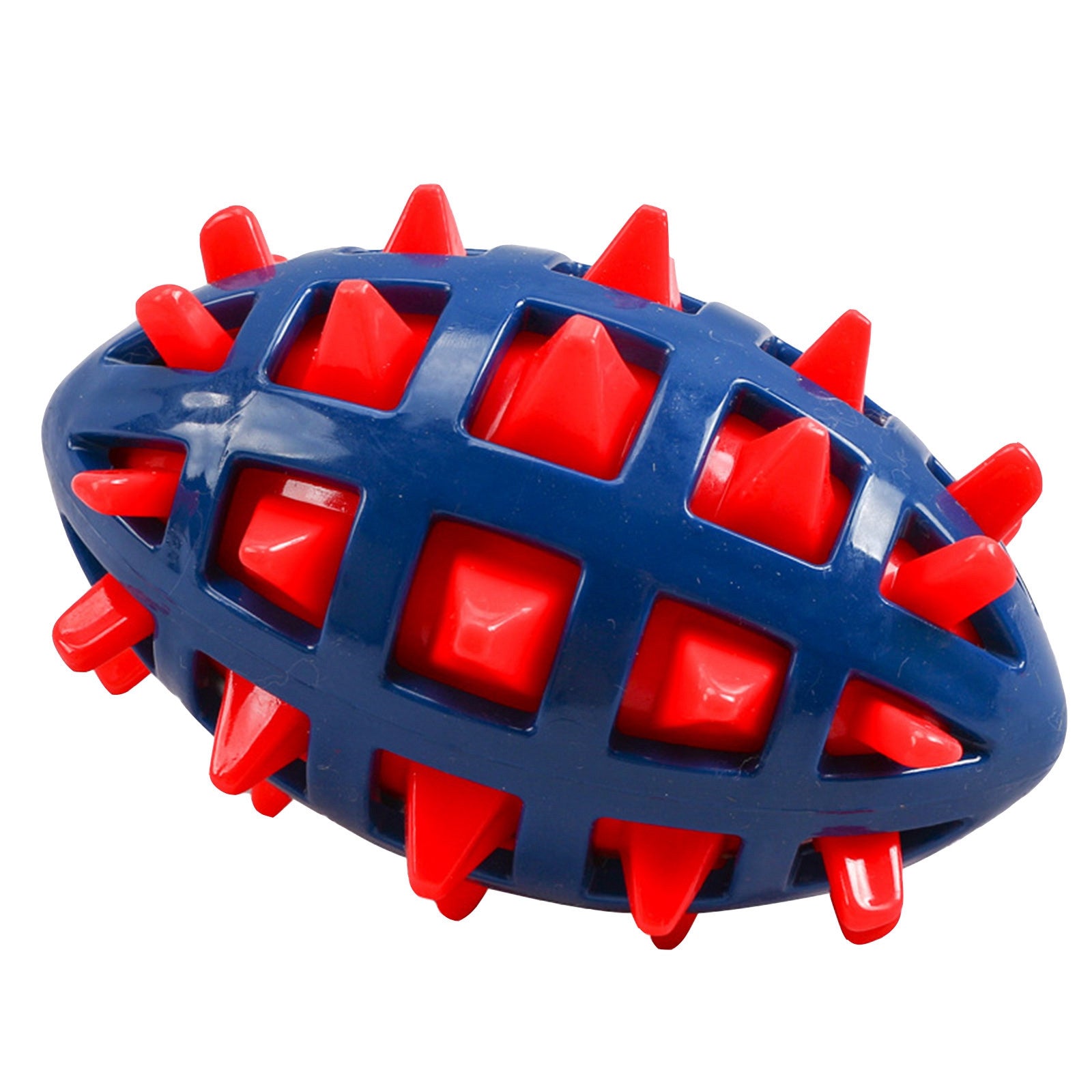 Squeaky Dog Toys For Aggressive Chewers Rubber Puppy Chew Ball With Squeaker, Almost Indestructible and Durable Pet Toy Dog toys - Premium  from Lizard Vigilante - Just $2.99! Shop now at Lizard Vigilante