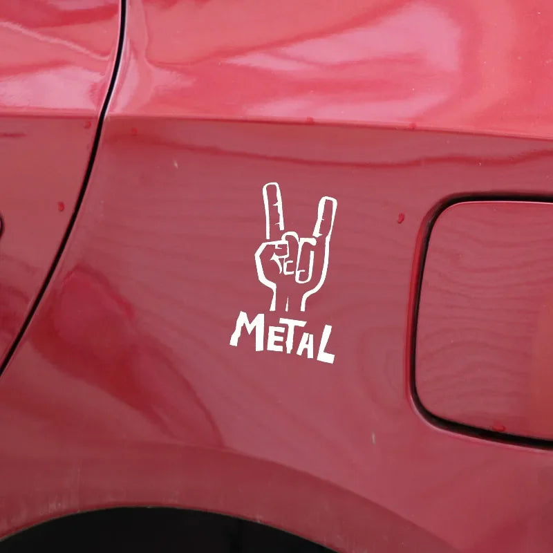 LYKX Heavy Metal Bass Riot – Electric Guitar Rock Car Sticker for Autos, Bikes, and Outlaws - Premium sticker from dsers - Just $15.66! Shop now at Lizard Vigilante