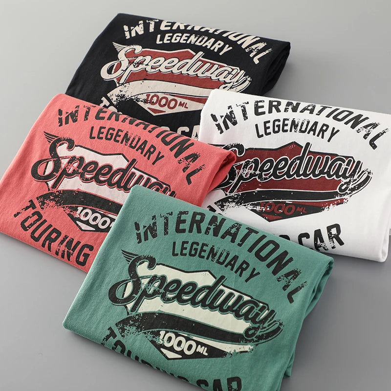 2025 Summer American Retro Sleeveless O-Neck Letter Print T-Shirt – 100% Cotton Men’s Basketball Sports Casual Vest - Premium tee from dsers - Just $30.99! Shop now at Lizard Vigilante