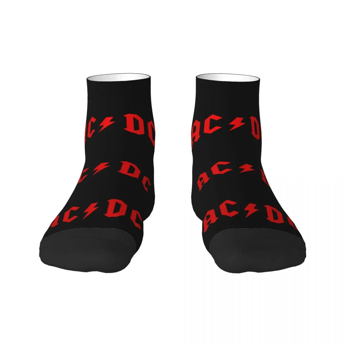 Heavy Metal AC DC Men Women Crew Socks Unisex Cool 3D Print Vintage Rock Dress Socks - Lizard Vigilante