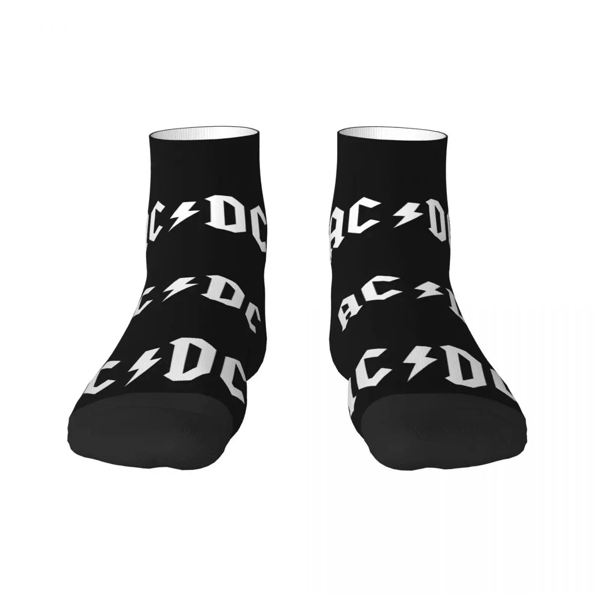 Heavy Metal AC DC Men Women Crew Socks Unisex Cool 3D Print Vintage Rock Dress Socks - Lizard Vigilante