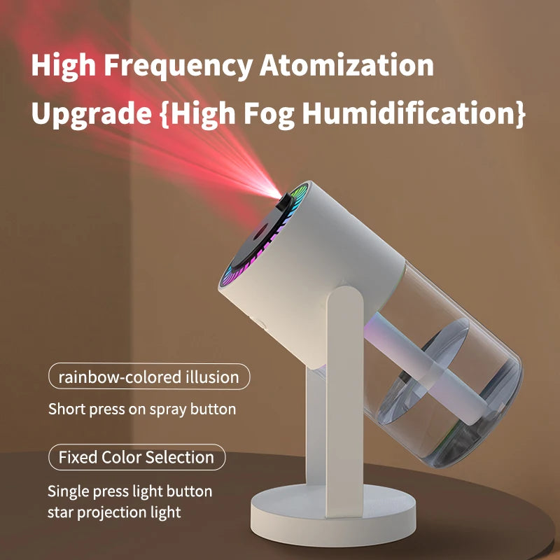 “Night Raider” Starry Sky Portable Humidifier – Ultimate USB Fog & Aromatherapy Projector for Rebels and Rockstars - Premium Humidifier from dsers - Just $34.77! Shop now at Lizard Vigilante