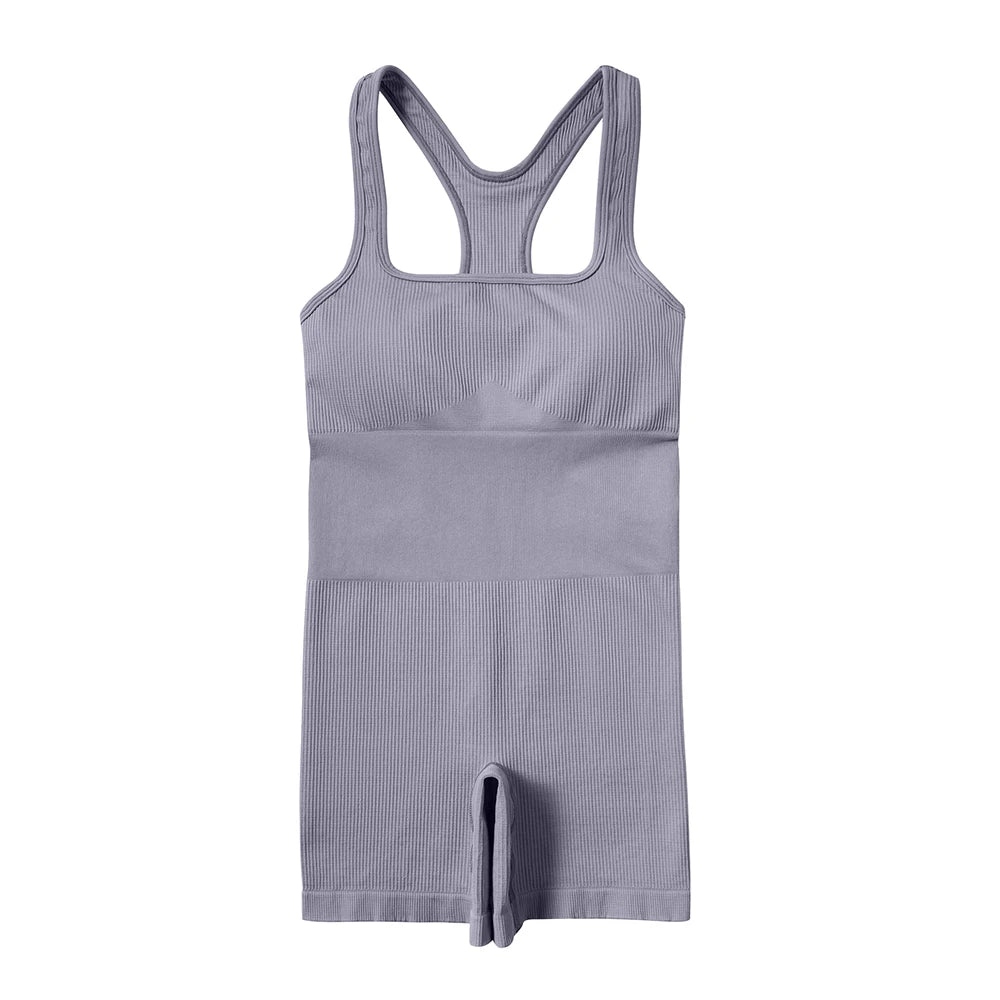 Seamless Bodysuiyts for Women  Contracted Tummy Control Rompers Sexy Sleeveless Backless  Yoga Sets Jumpsuits Women's Clothings - Premium  from Lizard Vigilante - Just $14.99! Shop now at Lizard Vigilante