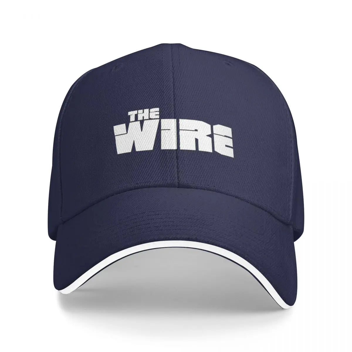 The Wire Logo Luxury Baseball Cap Black Adjustable Streetwear Hat Men Women