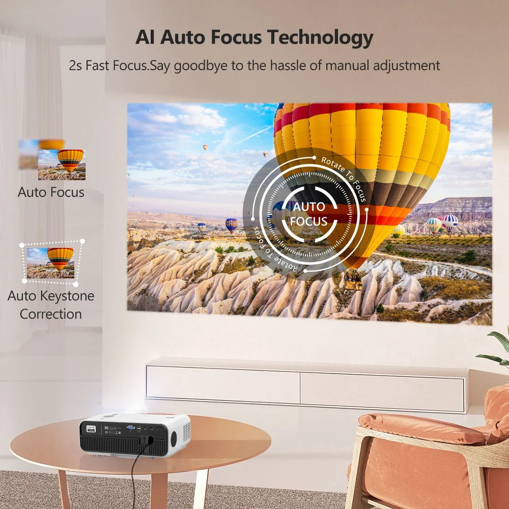 4K Ultra Short Throw Projector - Cinematic Experience at Home - Premium Projector from Lizard Vigilante - Just $798.99! Shop now at Lizard Vigilante