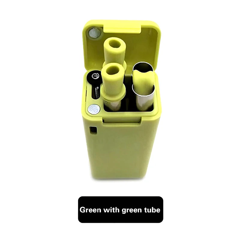 Foldable Stainless Steel Straw Set – Reusable 304 Steel with Silicone Tip, Eco-Friendly & Portable with Cleaning Brush - Premium straws from dsers - Just $25.99! Shop now at Lizard Vigilante