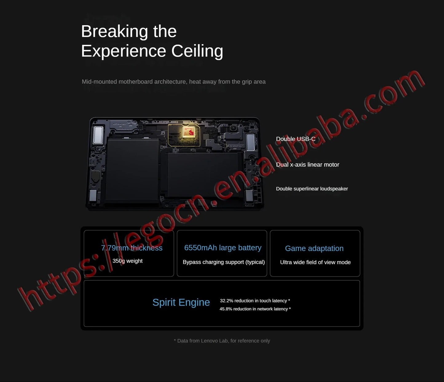 Lenovo Legion Y700 2025 8.8-inch gaming tablet Snapdragon 8 Gen3/8 core /Android 14 /12GB256GB/16GB512GB/WIFI/Black