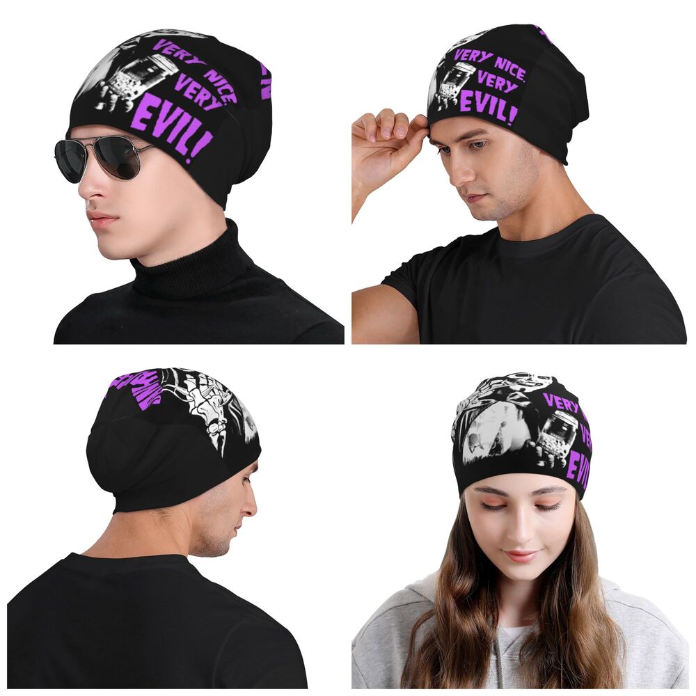 Misfits Horror Punk Rock Knit Beanie – Unisex Winter Skull Cap for Men & Women - Premium beanie from dsers - Just $19.99! Shop now at Lizard Vigilante