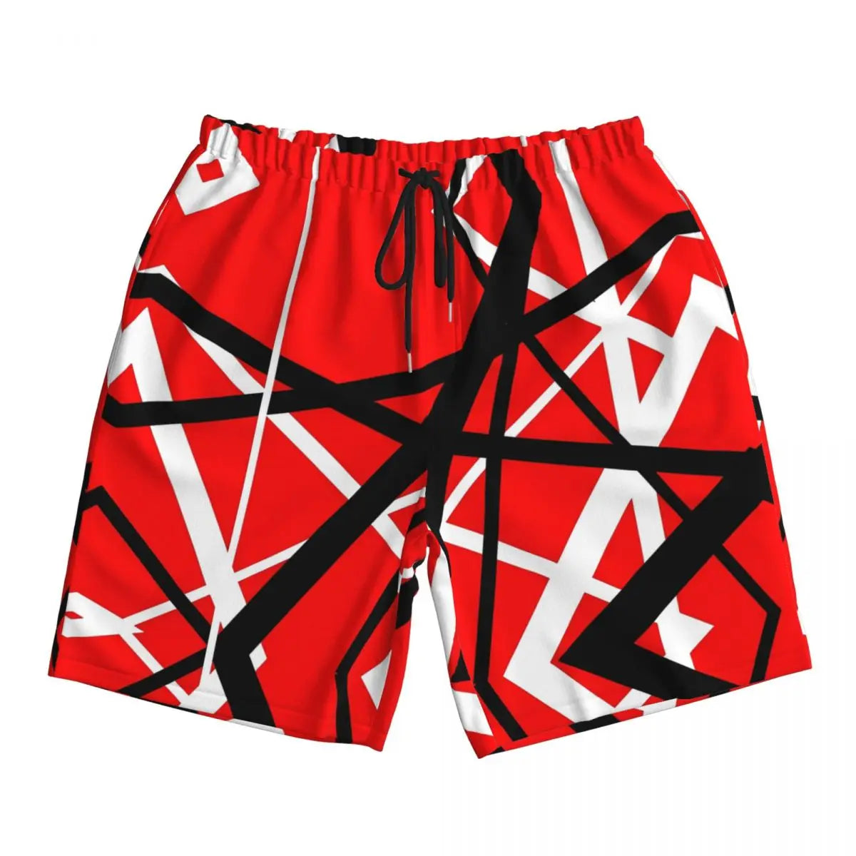 Van Halen Fashion Board Shorts Men's Breathable Fashion Board Shorts Swim Trunks - Premium  from Lizard Vigilante - Just $29.99! Shop now at Lizard Vigilante