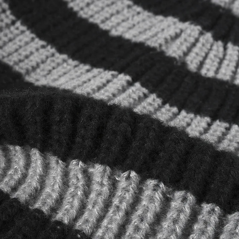 Frostline Riot Striped Vintage Beanie