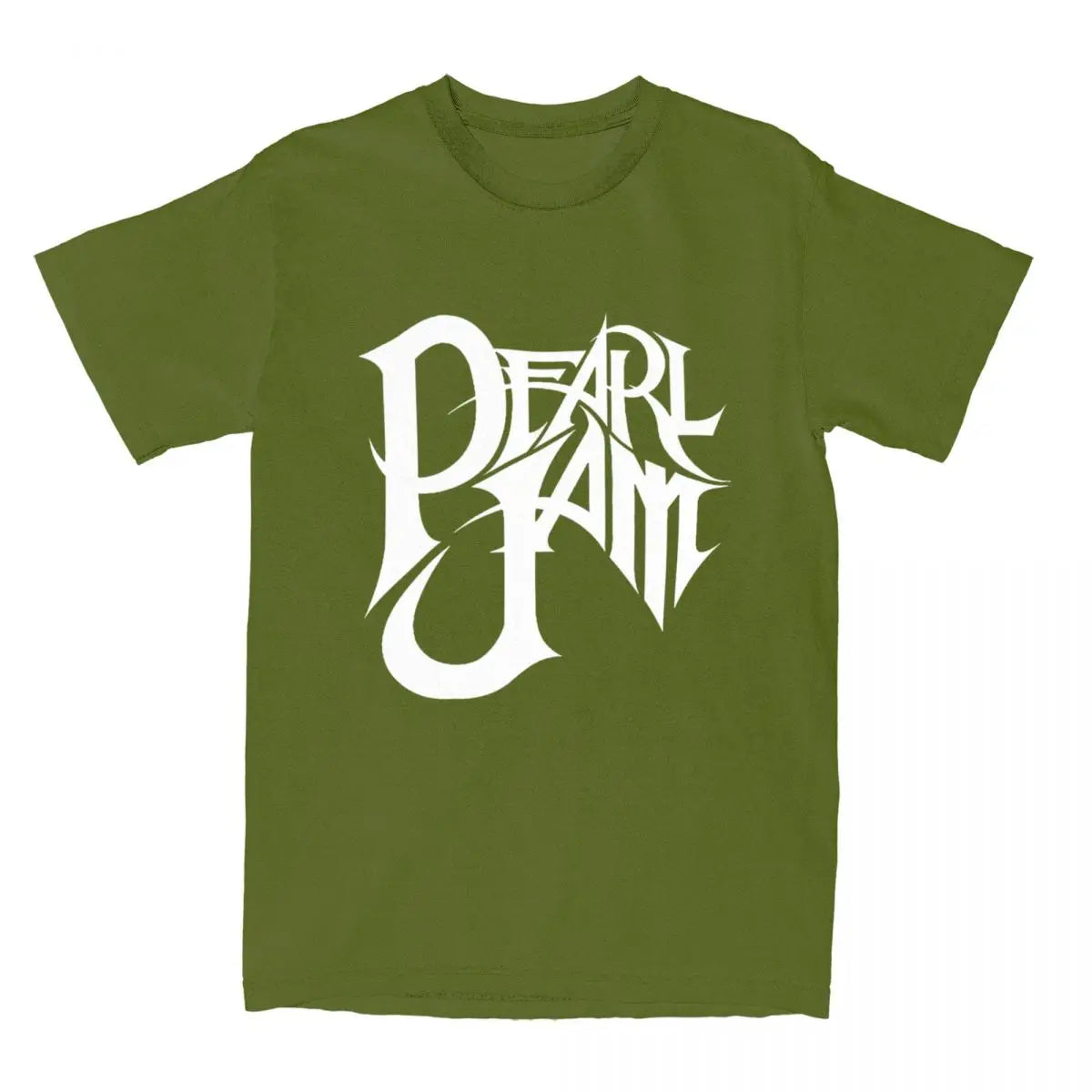 Pearl Jam Graffiti Vibes: Men’s Heavy Metal Harajuku Streetwear Tee – 100% Cotton Rock Band T-Shirt - Premium  from Lizard Vigilante - Just $24.33! Shop now at Lizard Vigilante