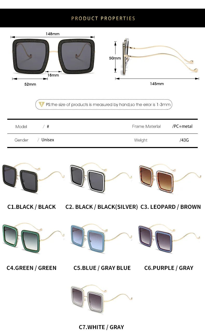 Glitter Vortex Shades – Rockstar Ice-Out Sunglasses for Unapologetic Legends - Premium shades from Lizard Vigilante - Just $26.99! Shop now at Lizard Vigilante