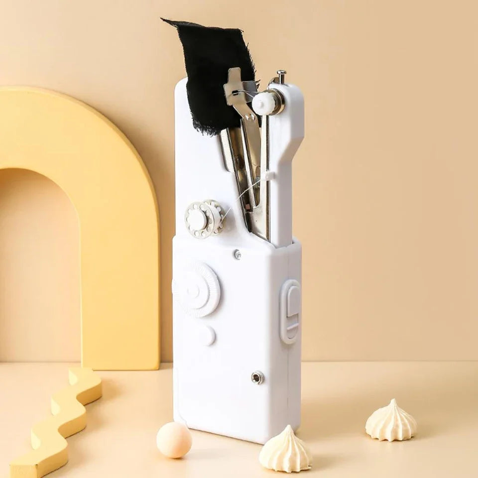 Lizard Vigilante Handheld Mini Sewing Machine – Portable Manual Stitcher for Quick Repairs, Travel & DIY Needlework - Premium sewing machine from dsers - Just $22.22! Shop now at Lizard Vigilante