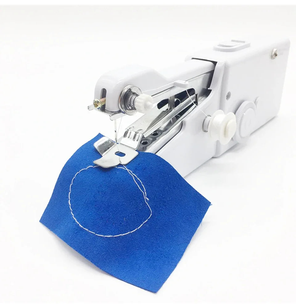 Lizard Vigilante Handheld Mini Sewing Machine – Portable Manual Stitcher for Quick Repairs, Travel & DIY Needlework - Premium sewing machine from dsers - Just $22.22! Shop now at Lizard Vigilante