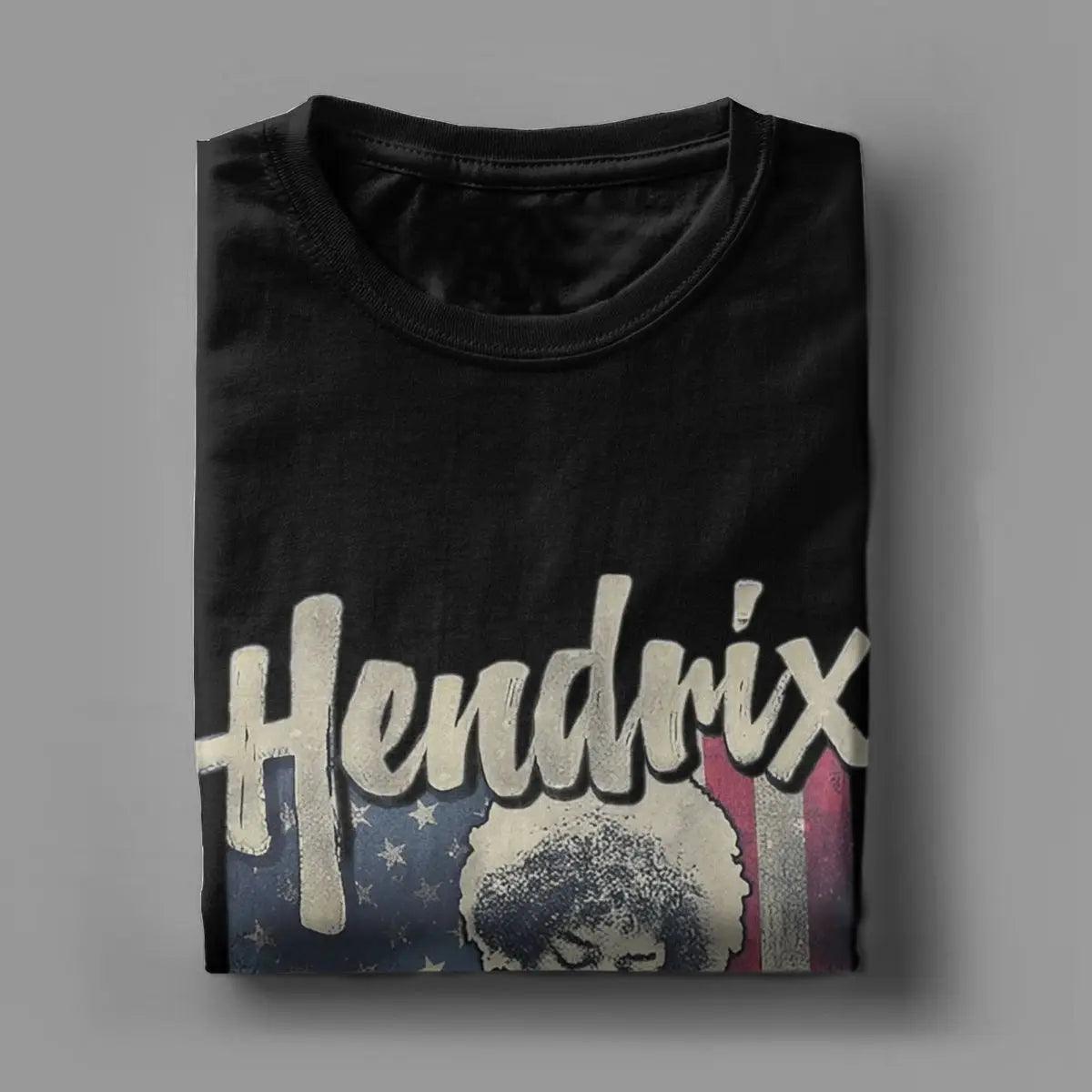 Rock Guitar Singer T Shirt Men Women Pure Cotton Fashion T-Shirt Jimi H-Hendrixs Hendricks Tee Shirt Short Sleeve Clothes Big Size - Premium T-Shirts from Lizard Vigilante - Just $21.99! Shop now at Lizard Vigilante