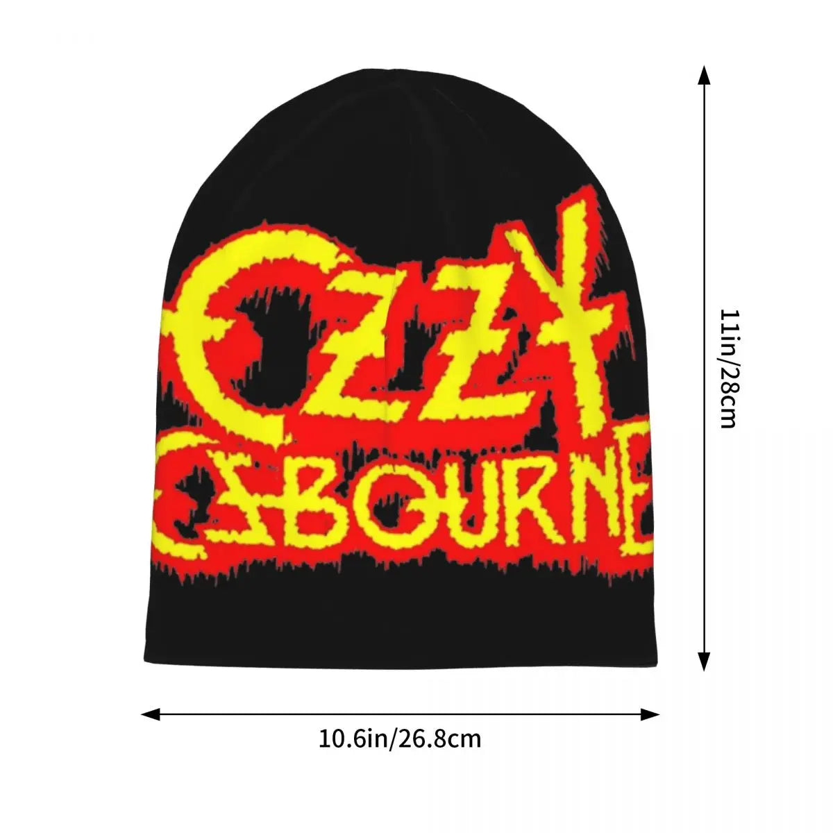 Ozzy Osbourne Skull Beanie Hat for Rock Music Fans - Premium beanie from Lizard Vigilante - Just $22.88! Shop now at Lizard Vigilante