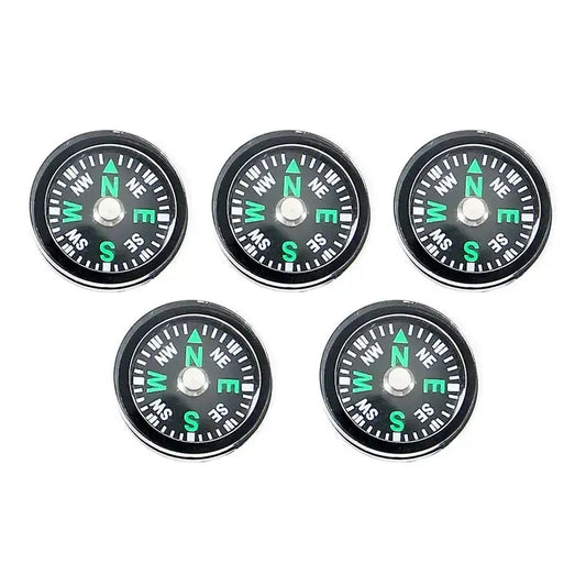 5PCS Portable Mini Compass for Camping Hiking Navigation Tools Outdoor Sports Mountaineering Survival Handheld Tactical Compass