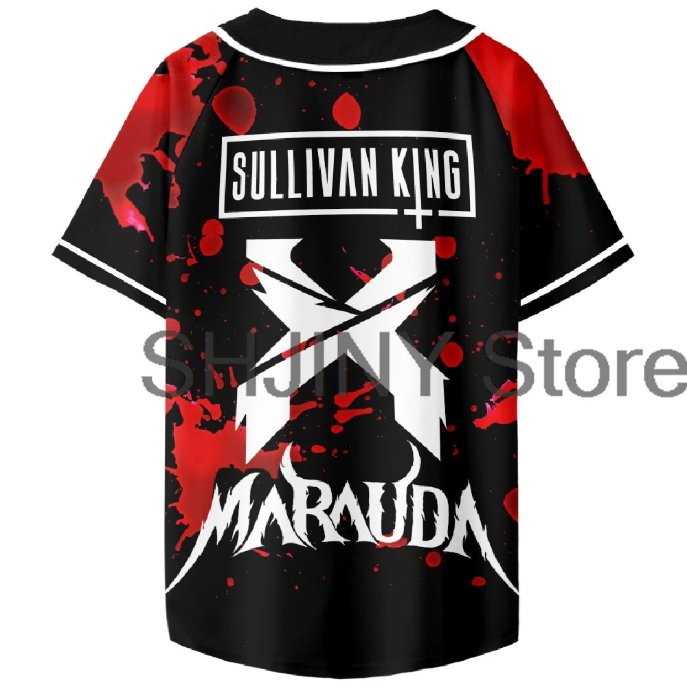 Bass Cannon Unleashed: Excision x Sullivan King x Marauda - The Ultimate Headbanger Jersey - Premium jersey from Lizard Vigilante - Just $43.88! Shop now at Lizard Vigilante