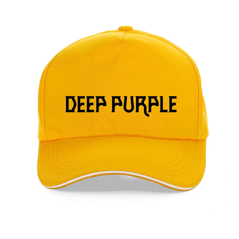 Smoke on the Water: Deep Purple Baseball Cap - Premium baseball cap from Lizard Vigilante - Just $23.88! Shop now at Lizard Vigilante