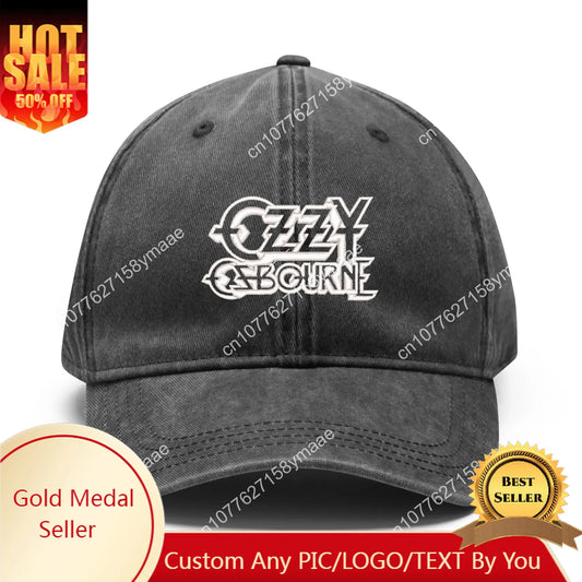 Ozzy Osbourne Embroidery Unisex Sports Baseball Hat – Hip Hop Trucker Cap with Adjustable Strap - Premium baseball hat from Lizard Vigilante - Just $22.88! Shop now at Lizard Vigilante