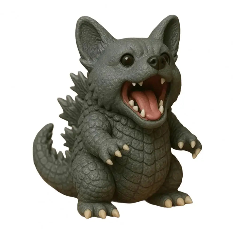 Handmade Dog Sculpture Handmade Resin Dog Figurines for Home Office Decor Collectible Puppy for Pet Unique Home Decoration