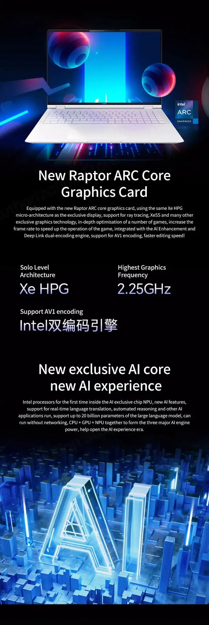 Honor MagicBook Pro 16 2024 ,16 ",Intel® Core™Ultra 5 125H 24GB 1TB RTX4060,IPS ,3072*1920