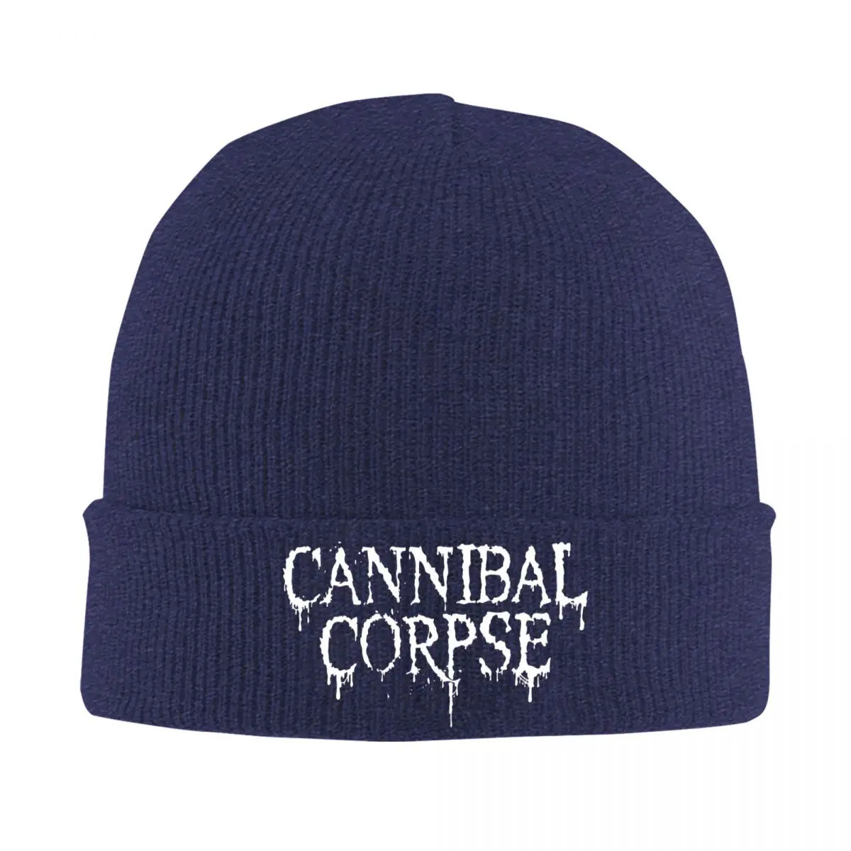 Cannibal Corpse Logo Knit Beanie Hat - Warm Hip Hop Winter Skull Cap for Men & Women - Premium beanie from Lizard Vigilante - Just $21.08! Shop now at Lizard Vigilante