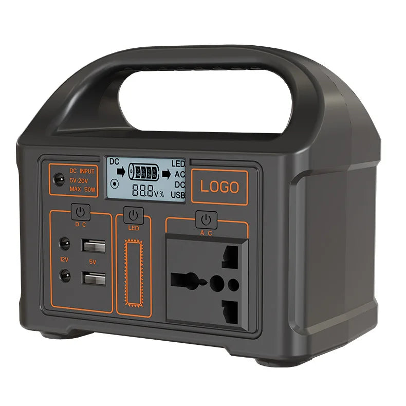 PowerBeast 100W Portable Solar Power Station – 24600mAh AC/DC Emergency Power Bank for Camping, Outdoor Adventures & Home Backup - Premium power station from Lizard Vigilante - Just $249.99! Shop now at Lizard Vigilante