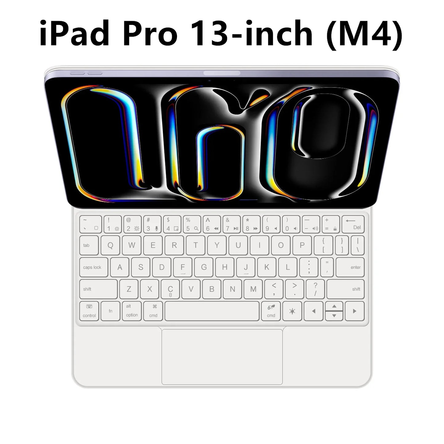 Magic Keyboard Case For iPad Pro 11 inch 12.9" M2 13 M4 Air 4th 5th ipad10 10th 10.9 Smart Cover Multi-touch Magnetic backlight