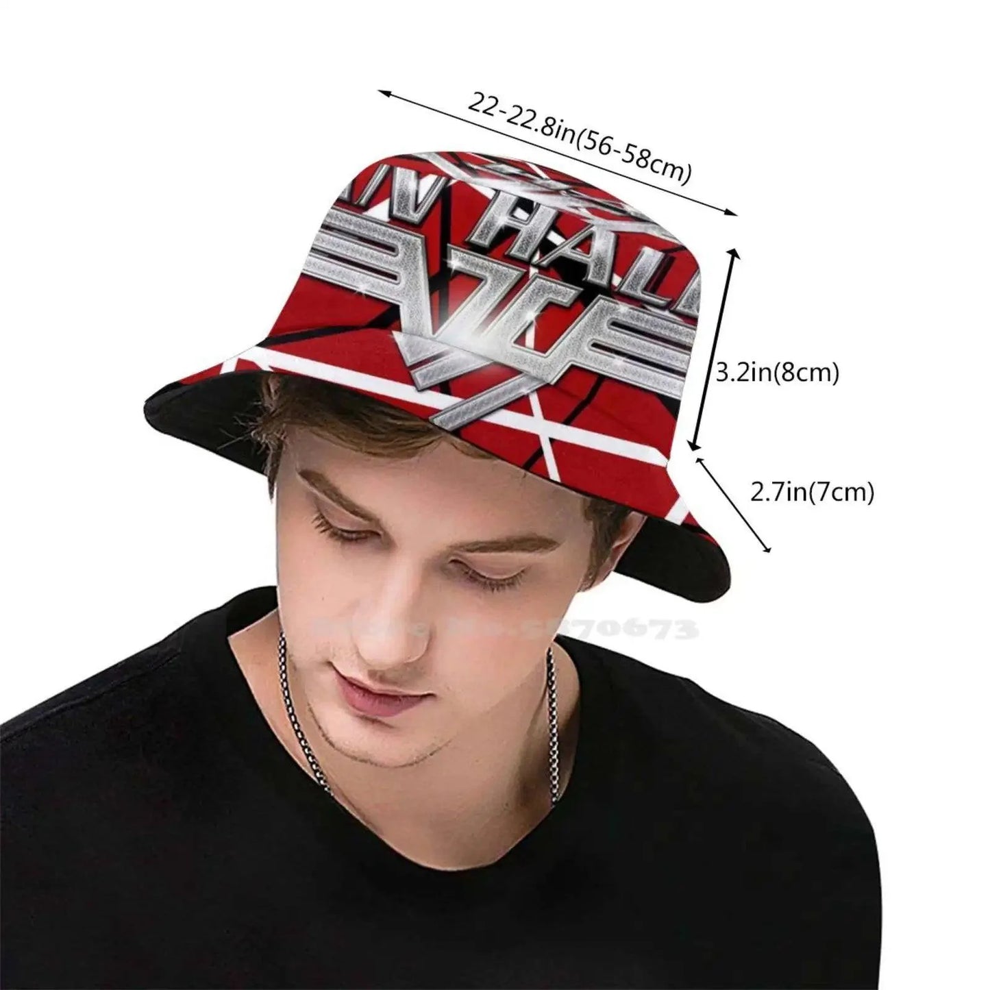 Van Halen Eruption Unisex Bucket Hat – EVH Tribute, Four Seasons Sun Protection - Premium Hat from Lizard Vigilante - Just $17.99! Shop now at Lizard Vigilante