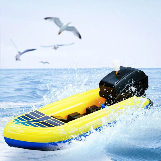 Classic Wind-Up Speed Boat Bath Toy – Floating Clockwork Boat for Kids, Perfect for Bath Time Fun - Premium toy from Lizard Vigilante - Just $14.99! Shop now at Lizard Vigilante