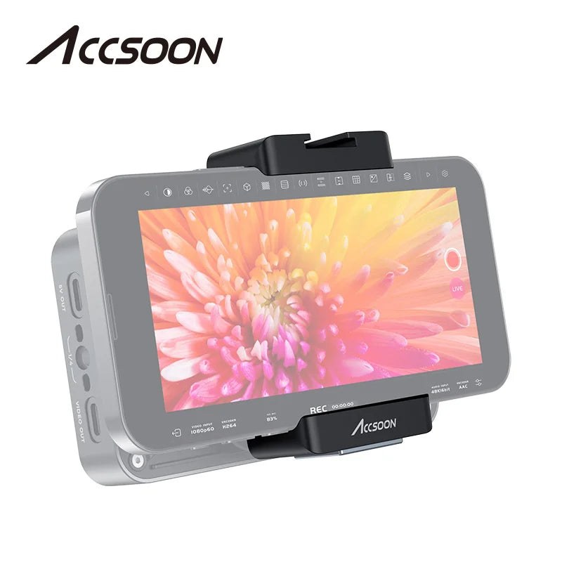 Accsoon Cold Shoe Phone Holder with Quick Release Mount for Seemo, Seemo Pro, and Seemo 4K