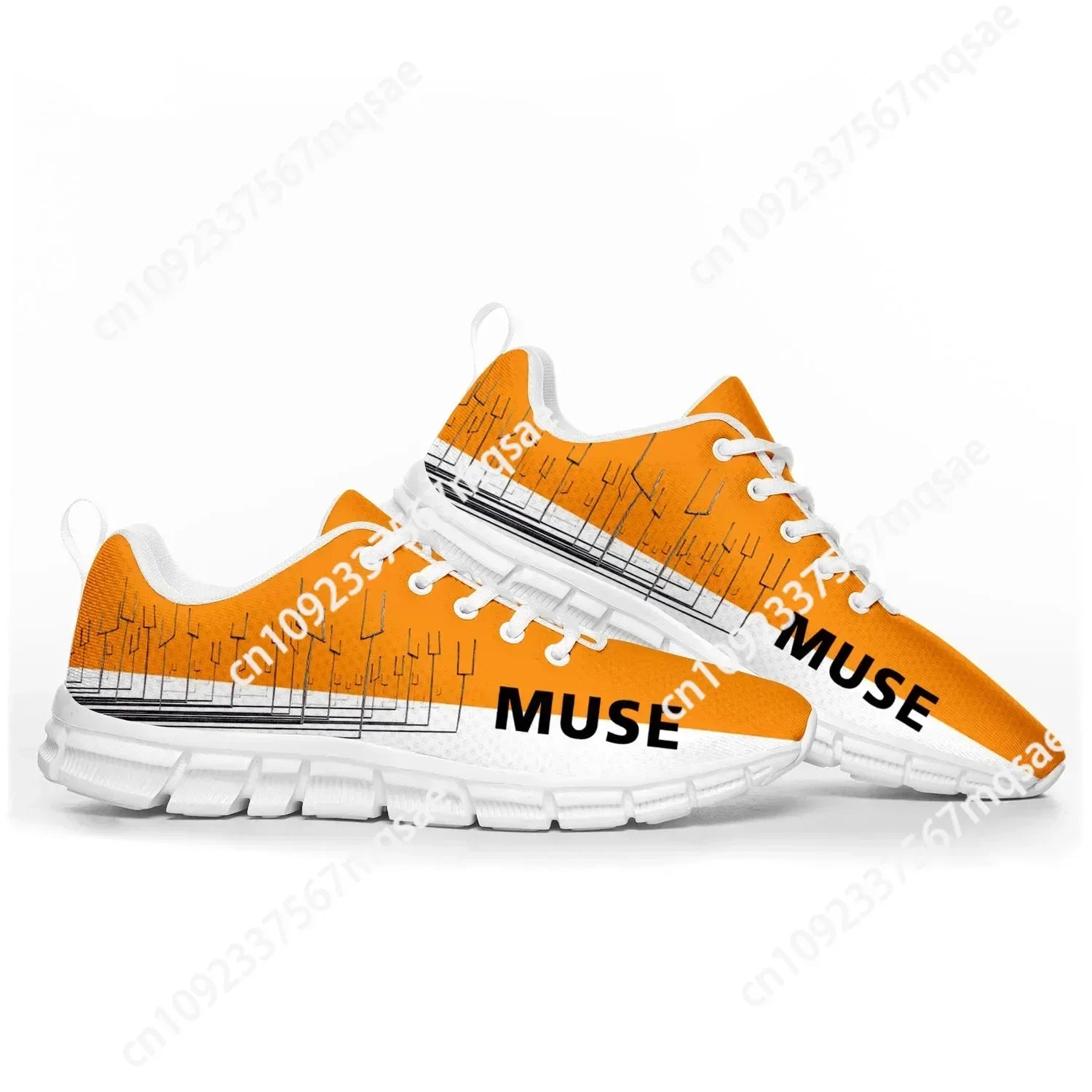 Custom Muse Rock Band England Sneakers – High-Quality Lightweight Casual Shoes for Men, Women, Teens, and Kids - Premium shoes from Lizard Vigilante - Just $42.88! Shop now at Lizard Vigilante