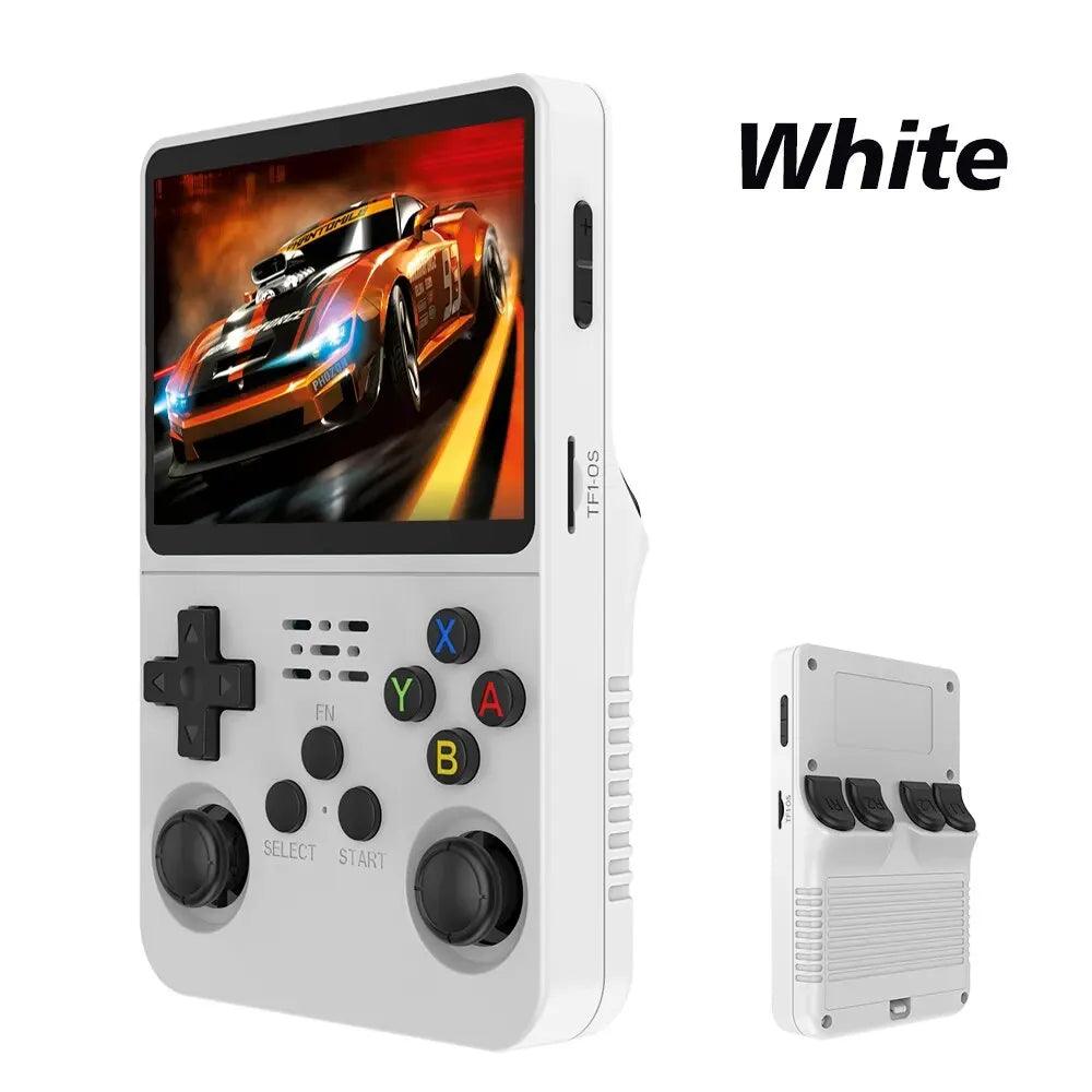 Open Source R36S Retro Handheld Video Game Console Linux System 3.5 Inch IPS Screen Portable Pocket Video Player R35S 64GB Games - Lizard Vigilante