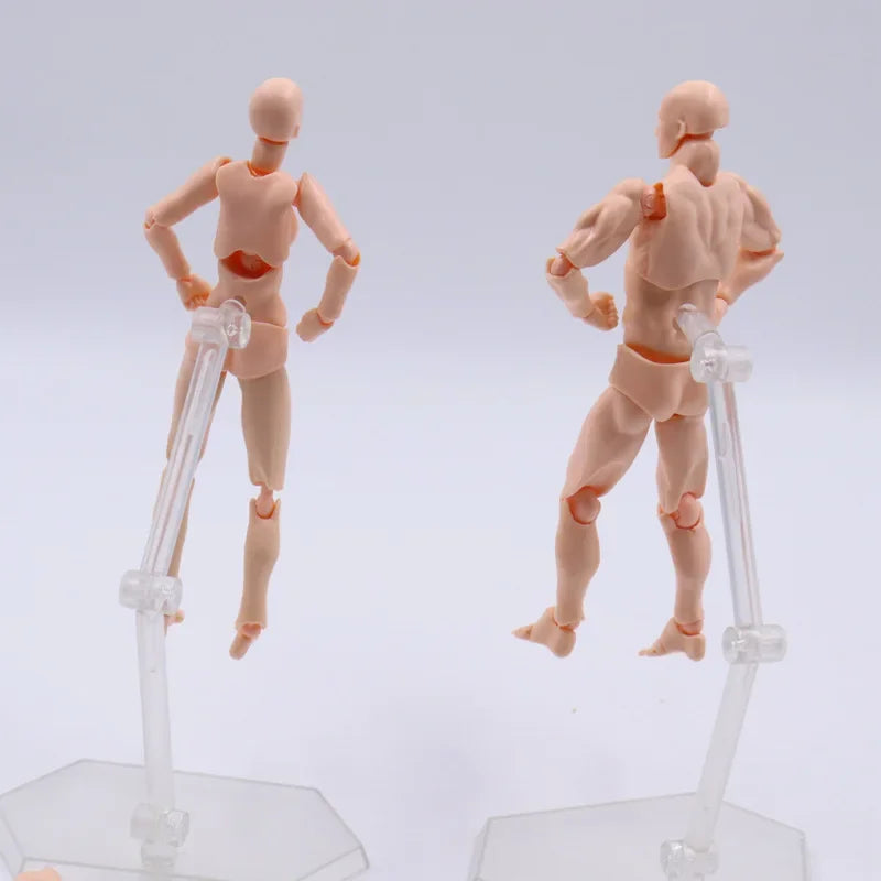 Articulated Human Figma Figurine Drawing Sketch People Statues Art Painting Joint Figurine Sculpture Decoration Desk Accessories