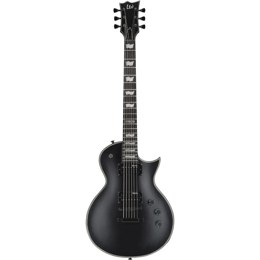 U.S. Acoustic Electric Guitar Black Satin Professional High Quality Ltd ESP Mahogany Travel Kit Electro-Acoustic Classical V Jazz - Premium acoustic guitar from Lizard Vigilante - Just $679.99! Shop now at Lizard Vigilante