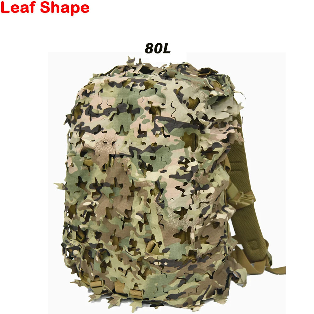 3D Camo Net Backpack Cover - Laser Cut Camouflage for 60L & 80L Packs - Premium backpack cover from Lizard Vigilante - Just $19.99! Shop now at Lizard Vigilante