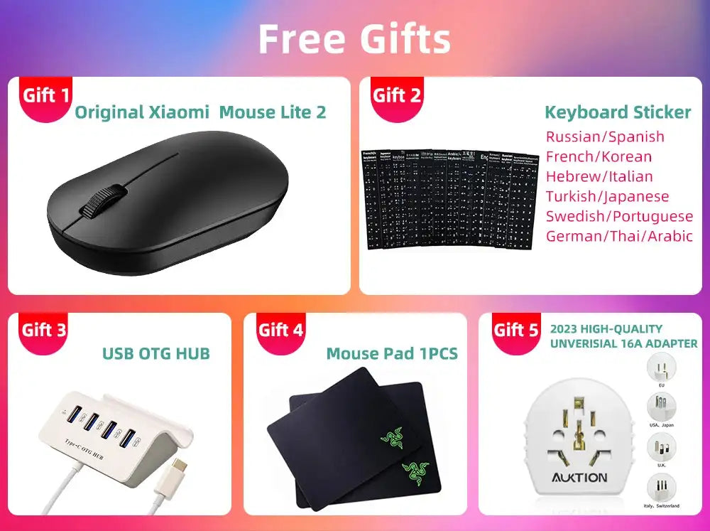 Lenovo Legion Y9000P Gaming E-Sports Laptop 2024  RTX 4060 Intel i9-14900HX 16" 16/32/64G RAM 1/2T SSD 2.5K 240Hz Notebook PC