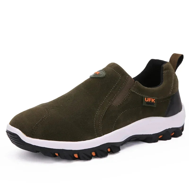 Men’s Outdoor Hiking Shoes – Lightweight & Non-Slip Casual Sneakers for Hiking, Camping, and Running - Premium sneakers from Lizard Vigilante - Just $40.88! Shop now at Lizard Vigilante