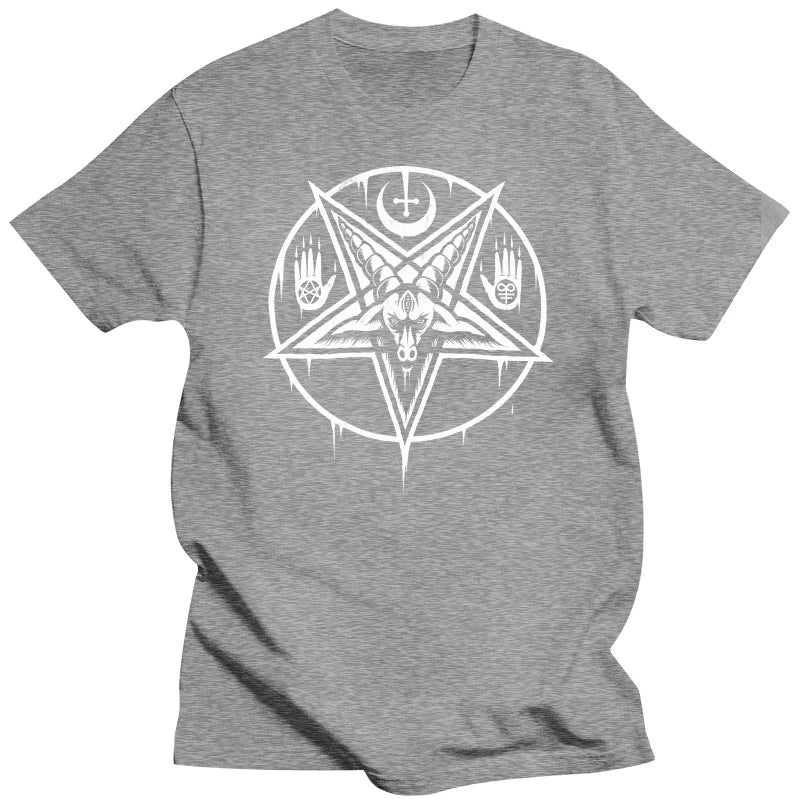 BAPHOMET Pentagram T-Shirts Swedish Music Group Metal Nation Tee - Premium t-shirt from Lizard Vigilante - Just $23.99! Shop now at Lizard Vigilante