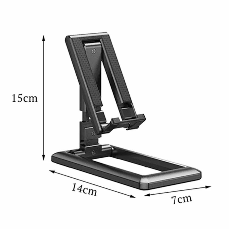 PzzPss Foldable Tablet Phone Holder Desktop Mobile Phone Stand Adjustable Desk Bracket Smartphone Stand For iPad iPhone Samsung - Premium phone holder from Lizard Vigilante - Just $15.99! Shop now at Lizard Vigilante